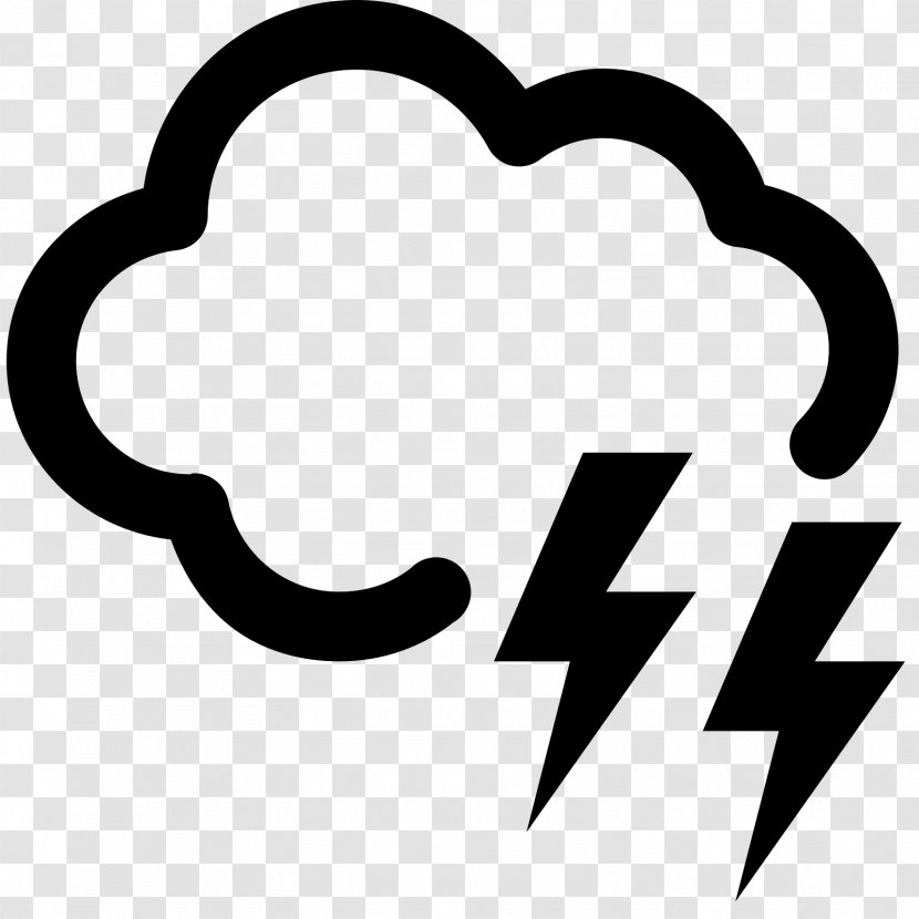 Thunderstorm Cloud Lightning - Strike - Decoration Transparent PNG