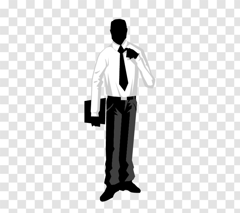 Silhouette Businessperson - Outerwear - Man Transparent PNG