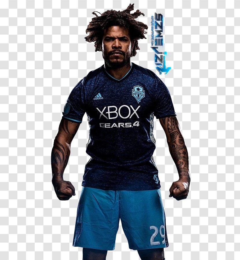 Román Torres Seattle Sounders FC Jersey DeviantArt - Protective Gear In Sports - Towers Transparent PNG