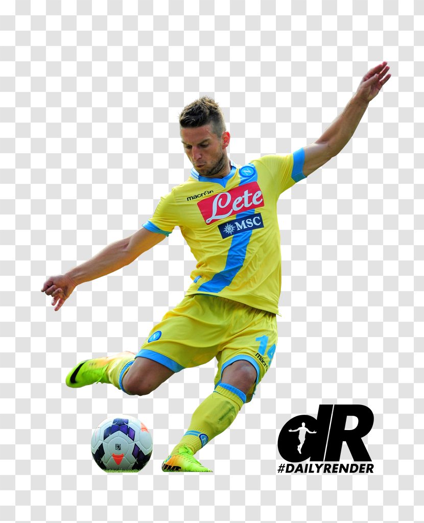 S.S.C. Napoli Football Player Team Sport Rendering - Dries Mertens Transparent PNG