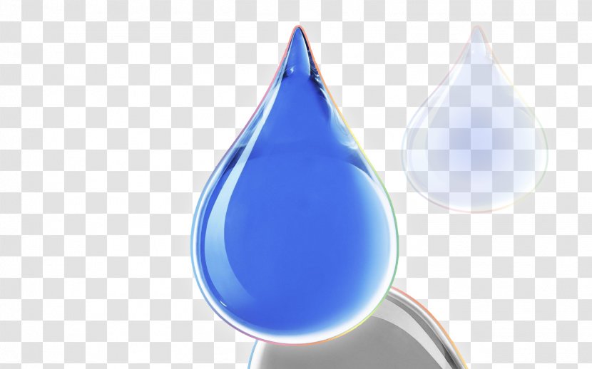 Cobalt Blue Water Liquid - Gotas De Agua Transparent PNG