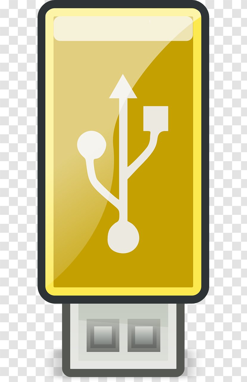 USB Flash Drives Computer Data Storage - Icon Design Transparent PNG
