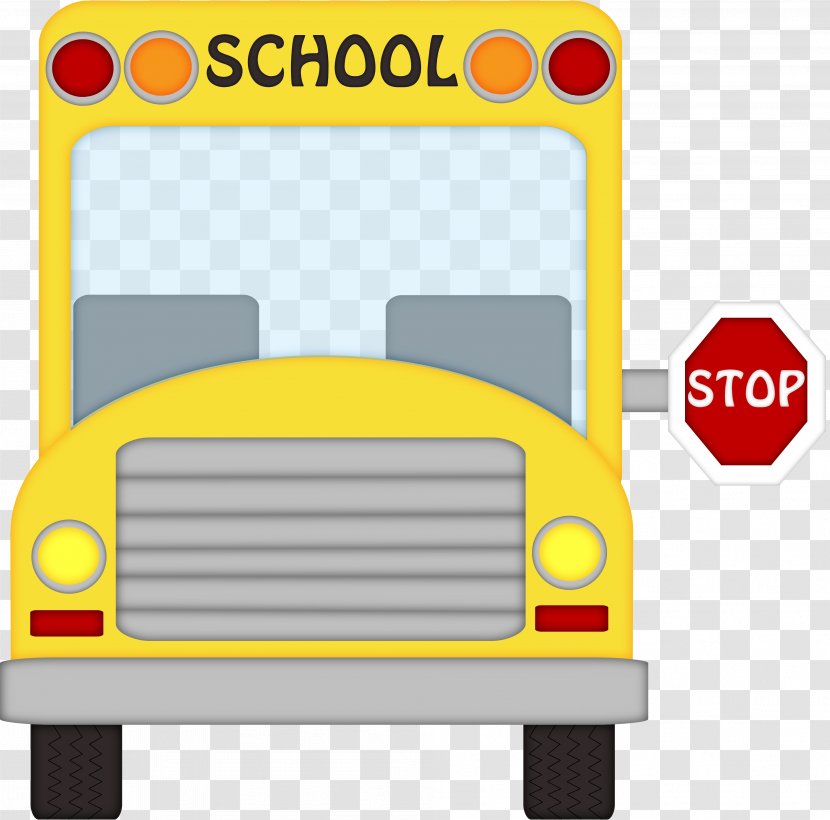 School Bus Student Clip Art - First Day Of - Cliparts Transparent Transparent PNG