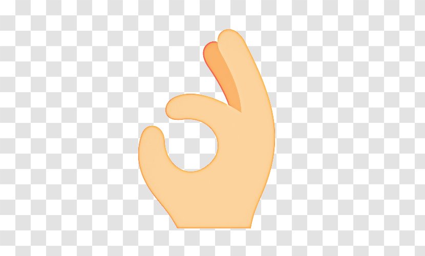 Hand Model Thumb Font Design - Symbol Beige Transparent PNG
