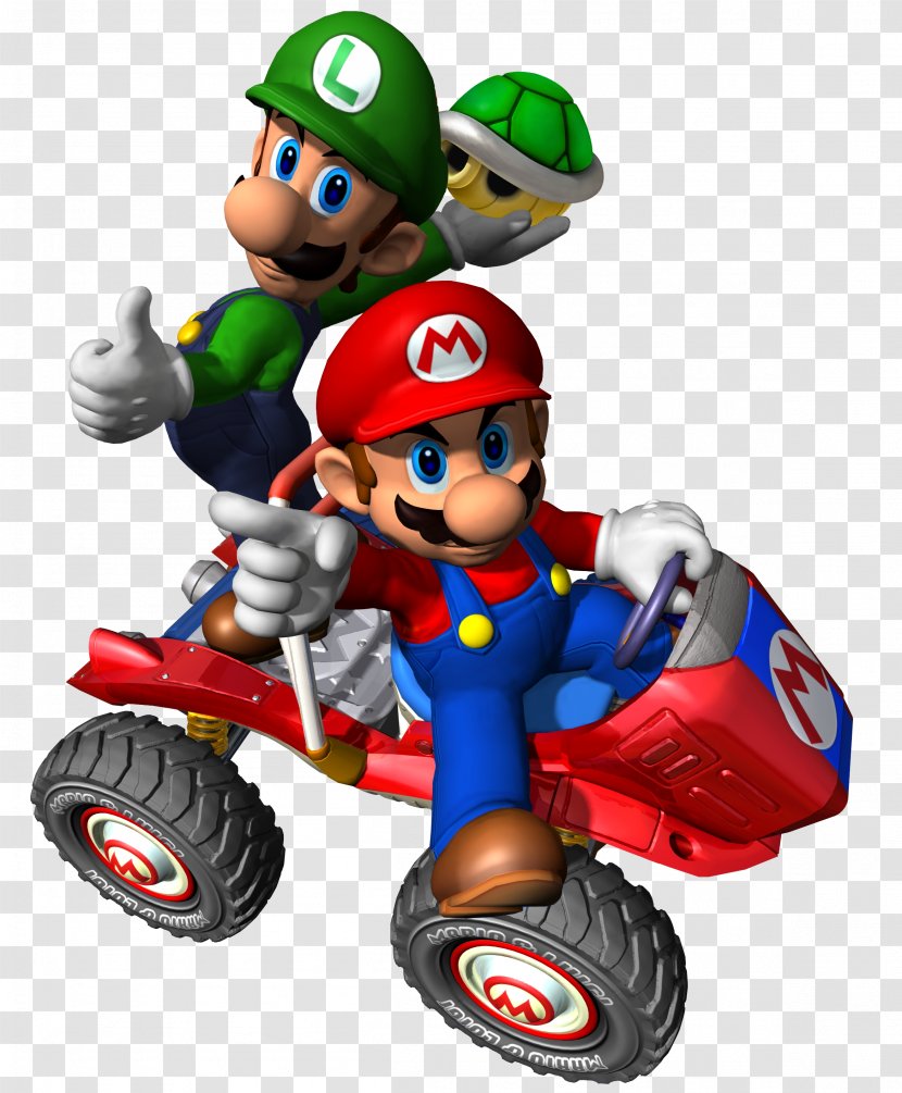 Mario Kart: Double Dash & Luigi: Superstar Saga Kart 7 Wii Super - Nintendo Transparent PNG