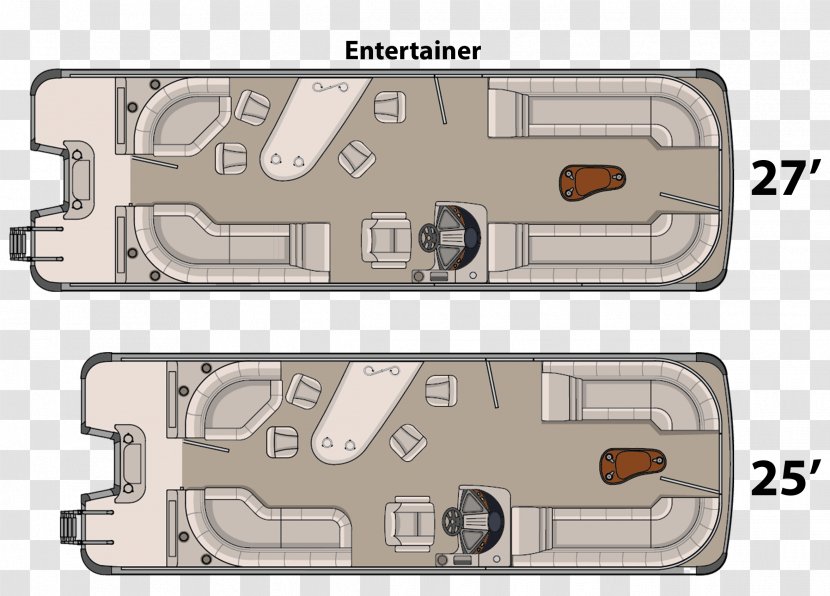 Pontoon El Monte Boat Vehicle Campervans Transparent PNG