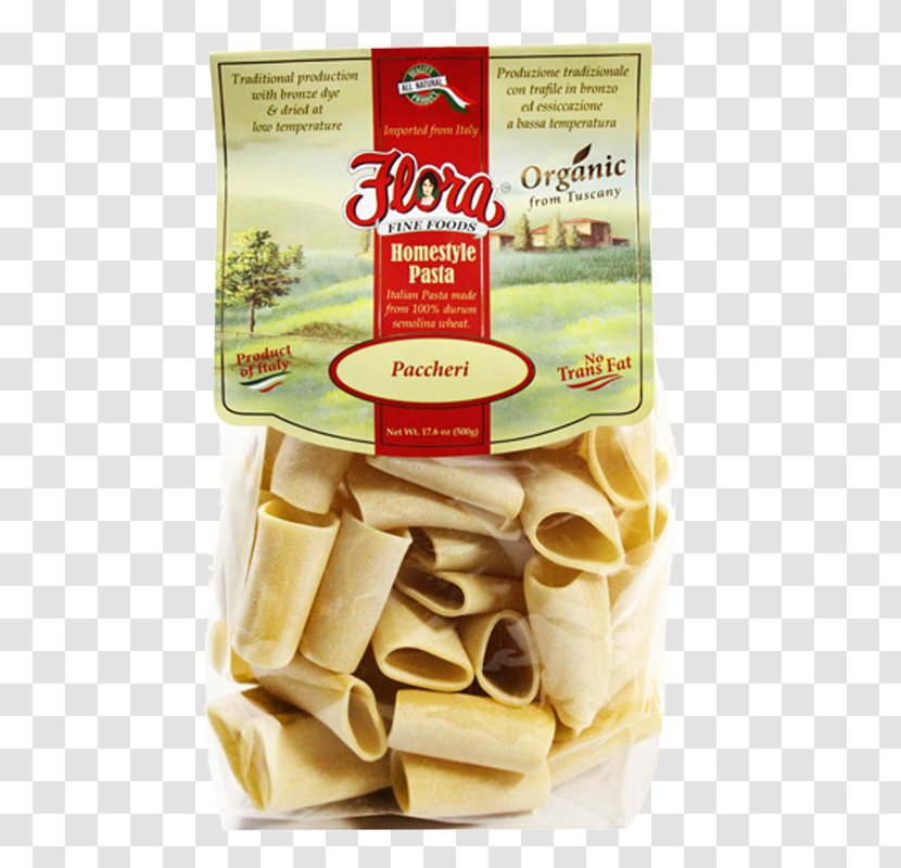 Pasta Clam Sauce Flora Fine Foods Italian Cuisine Paccheri - Recipe - Organic Food Transparent PNG