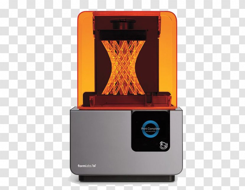 Stereolithography Formlabs 3D Printing Printer - 3d Transparent PNG