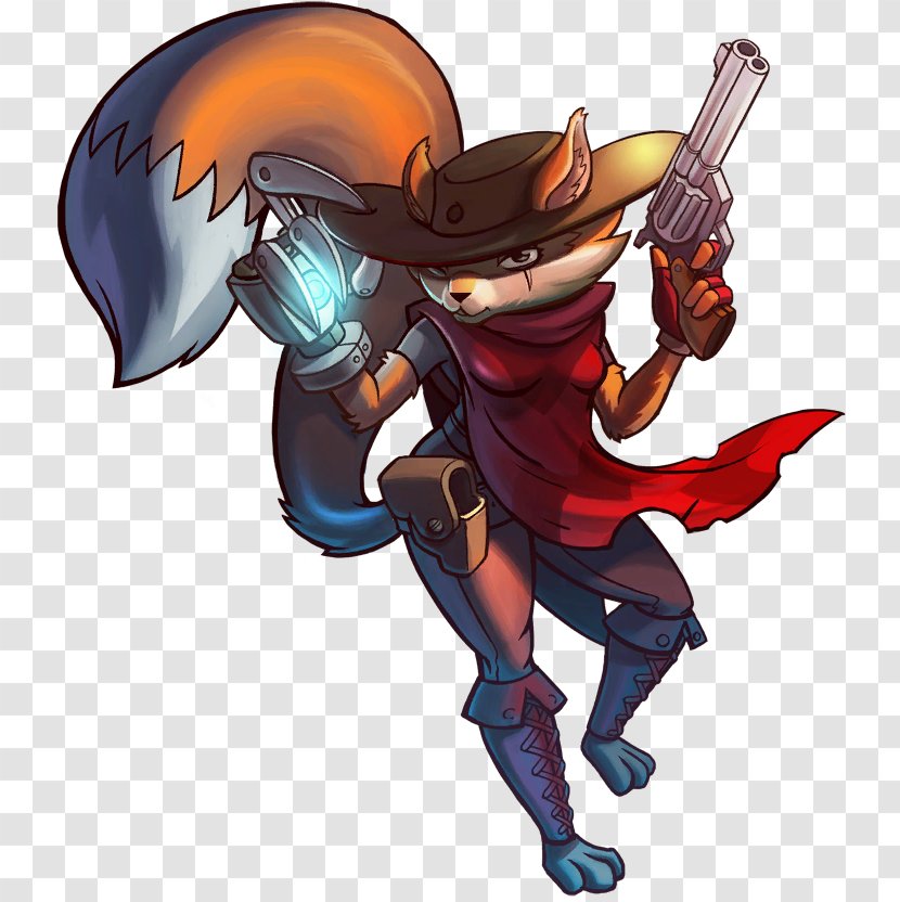 Awesomenauts Cartoon Image TV Tropes Character - Action Figure - Characters Transparent PNG