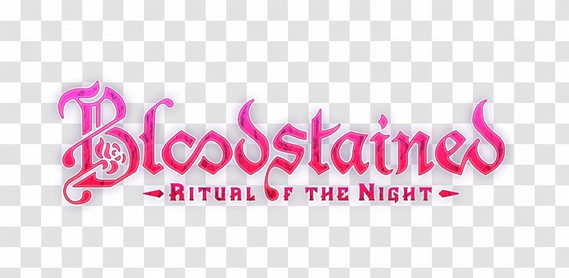 Bloodstained: Ritual Of The Night Logo Font Brand Product - Text Transparent PNG