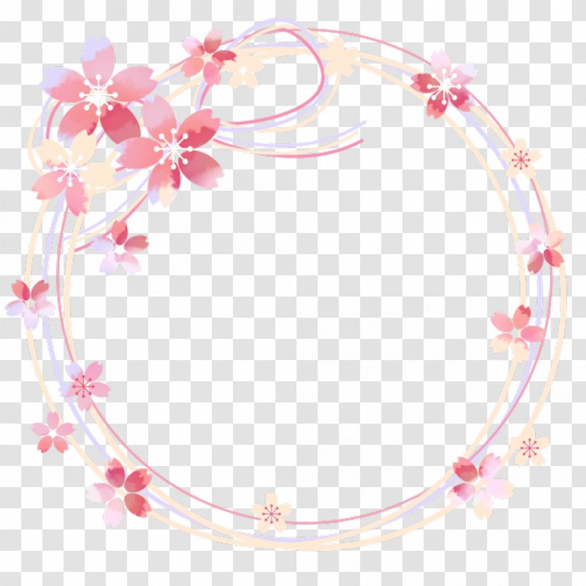 Sakura Kinomoto Video TikTok Photograph Image - Jewellery - Flowercrown Outline Transparent PNG