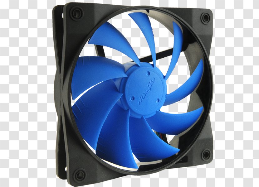 Computer System Cooling Parts Alpine Föhn Fan Kühler - Foehn Wind - Blue Wing Transparent PNG