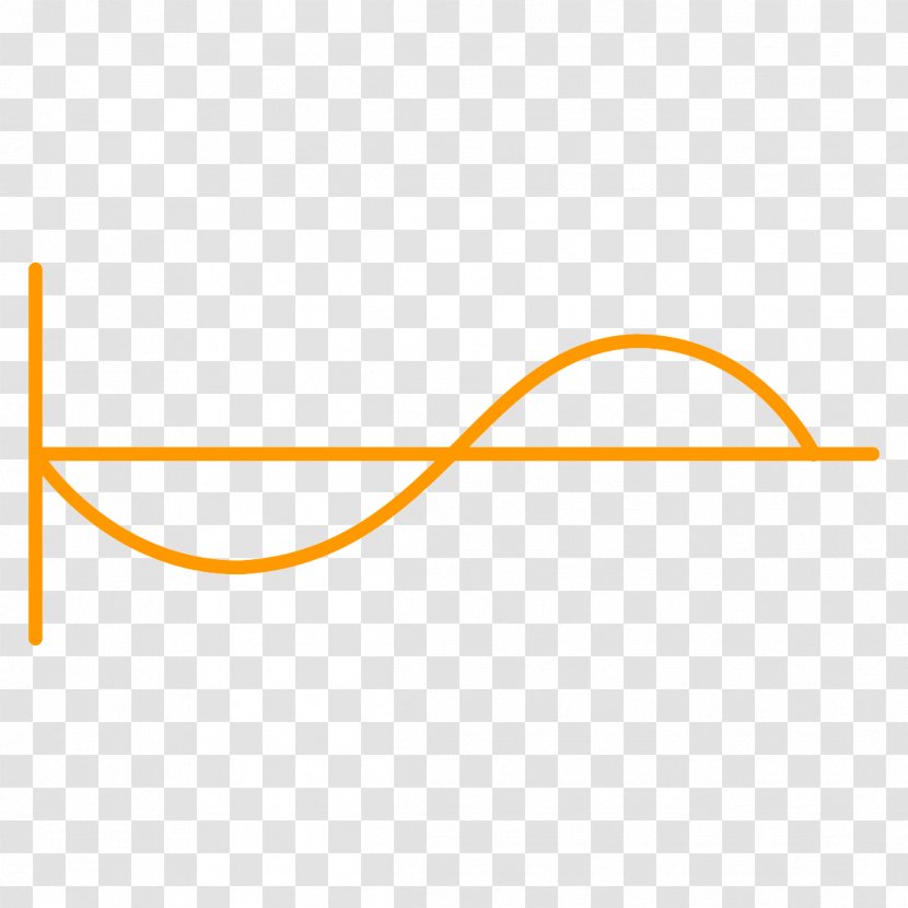 Sine Wave Angle Line - Logo - Vector Transparent PNG