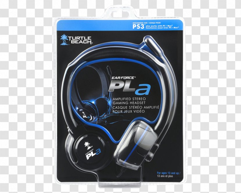 Headphones Microphone Turtle Beach Ear Force PLa Headset Corporation - Game Transparent PNG