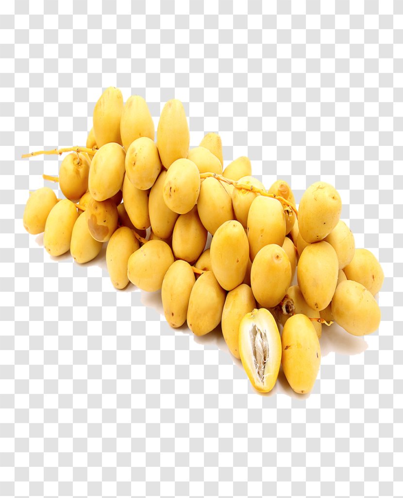 Date Palm Dates Yellow Fruit Mazafati - Nut Transparent PNG
