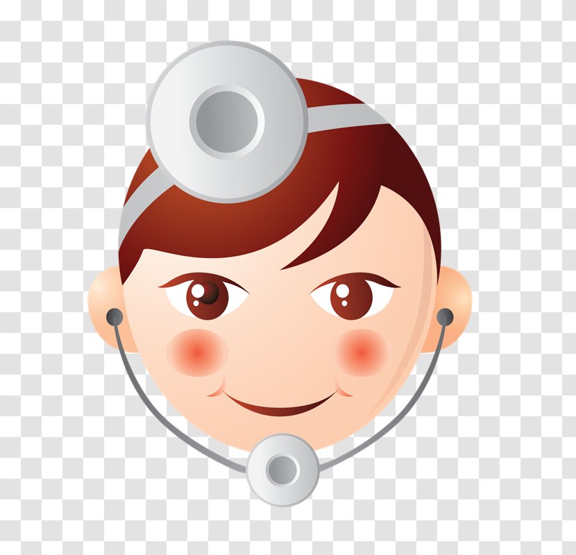 Physician Medicine Clip Art - Forehead - Mos Transparent PNG