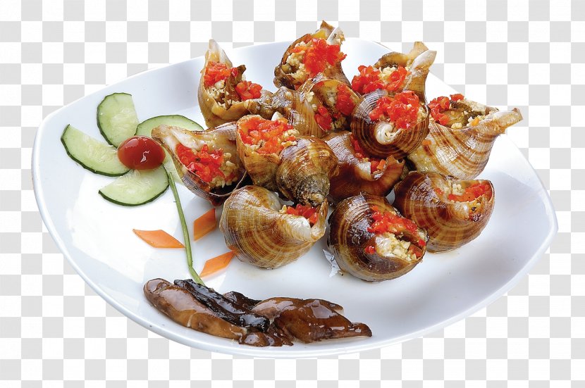 Seafood Gastronomy - Hors Doeuvre - Grilled Conch Transparent PNG