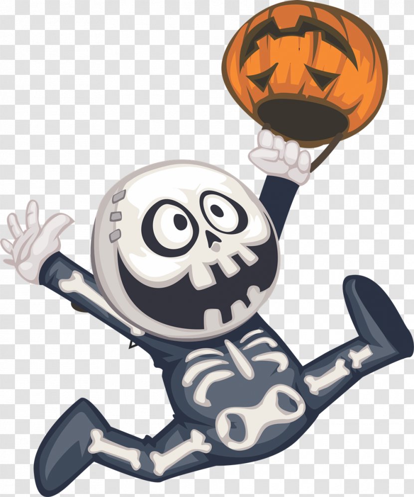 Halloween Costume Clip Art - Skeleton Transparent PNG
