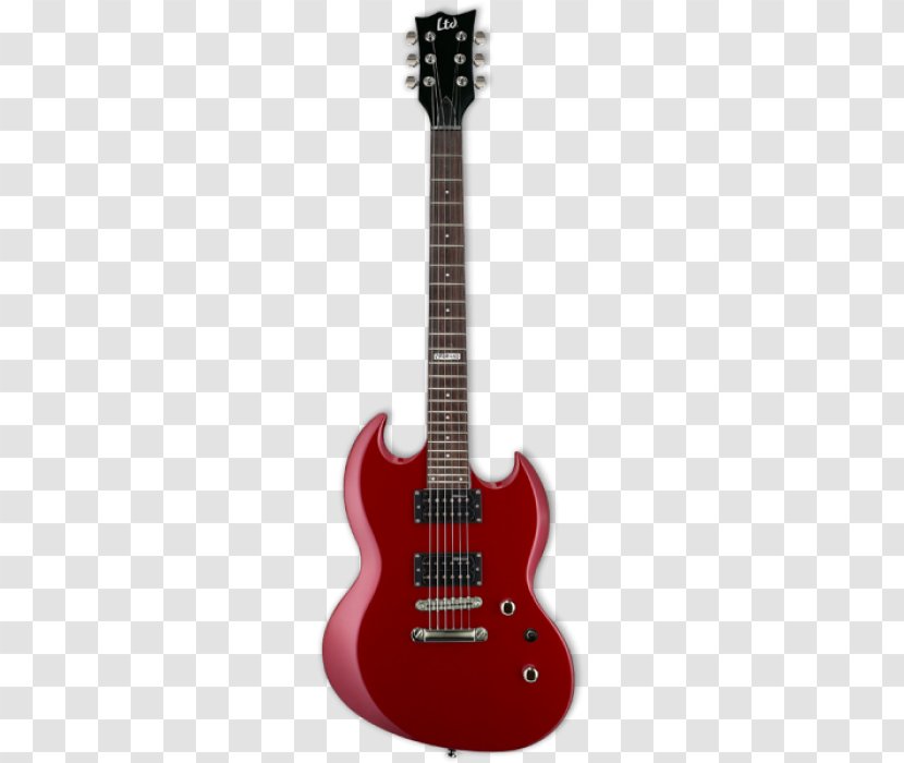ESP Guitars Electric Guitar Gibson SG Musical Instruments - Acoustic Transparent PNG