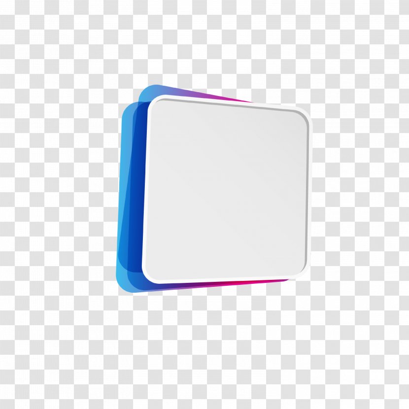Purple Rectangle Font - Magenta - Vector COLORFUL Border Transparent PNG