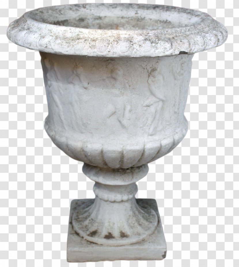 Vase Urn Flowerpot Ceramic Cement - Container - Vases Transparent PNG