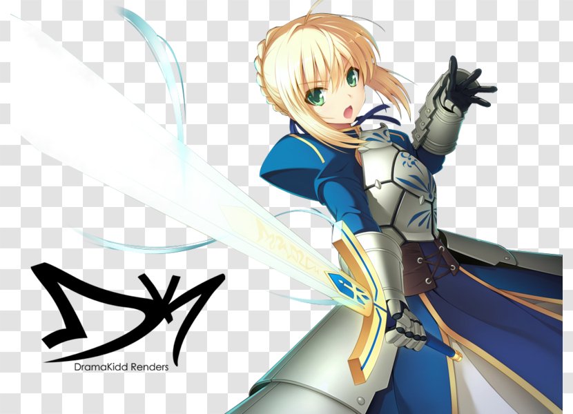 Fate/stay Night Saber Fate/Zero Excalibur Fate/Grand Order - Silhouette - Take The Pen. Transparent PNG