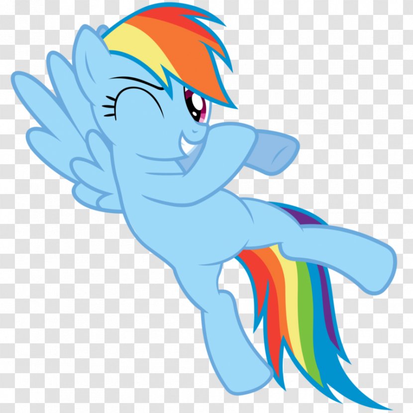 Rainbow Dash Rarity Twilight Sparkle Applejack Pony - Cartoon Transparent PNG