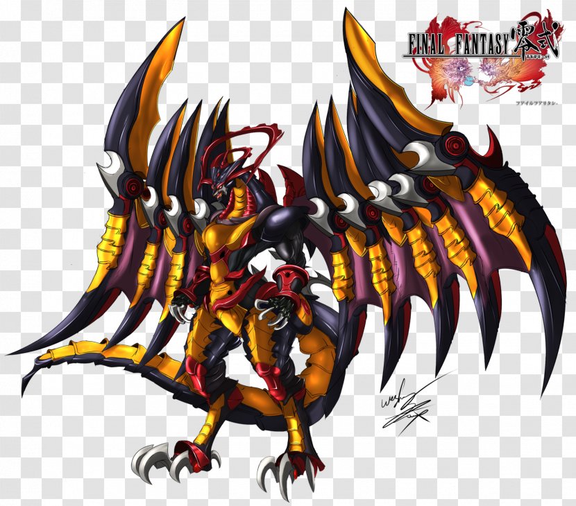 Final Fantasy Type-0 Online XI Darksiders - Bahamut - Chaos Transparent PNG