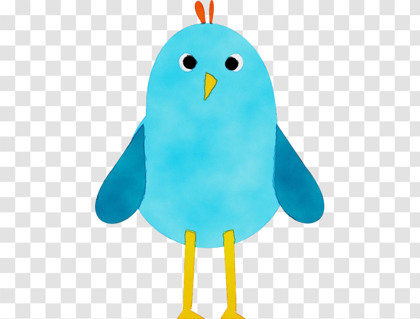 Turquoise Bird Beak Bird Toy Transparent PNG