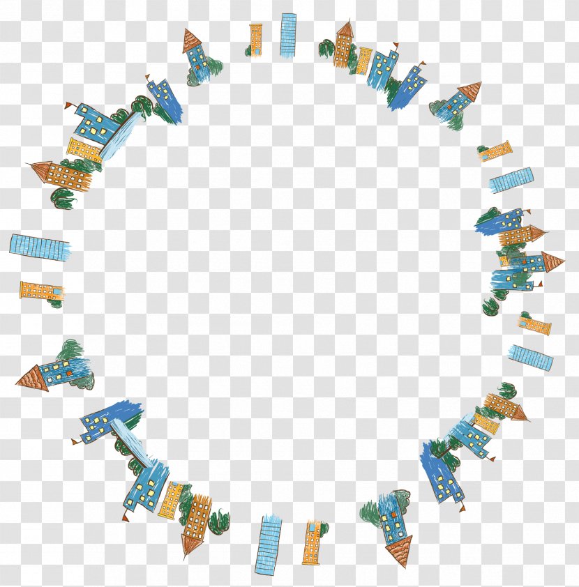 Turquoise Area Pattern - Rectangle - Creative Building Transparent PNG