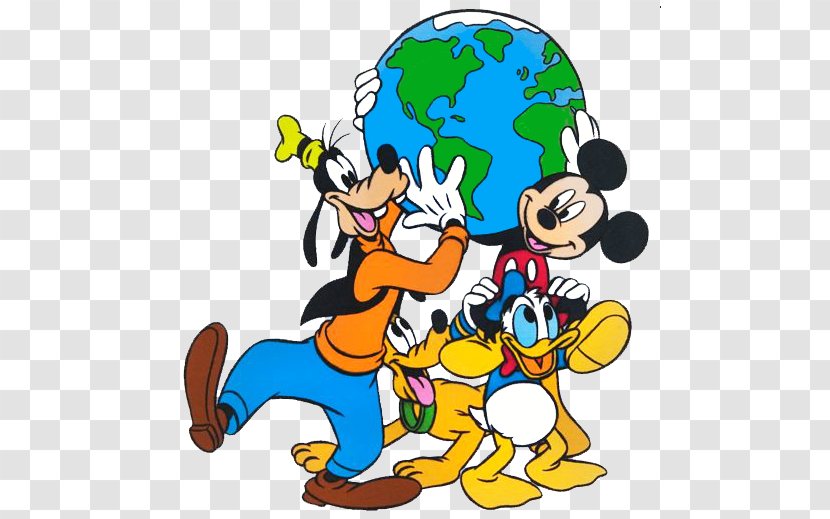 Mickey Mouse Minnie Goofy Donald Duck Daisy - Sea World Transparent PNG