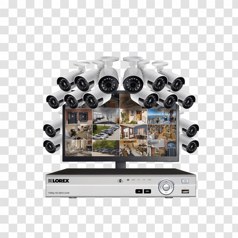 Closed-circuit Television Surveillance IP Camera Security - Digital Cameras Transparent PNG