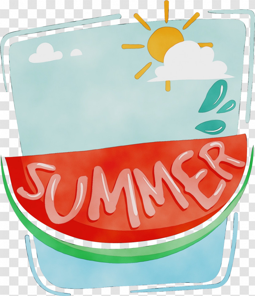 Logo Label.m Cartoon Hello Summer Watermelon Hello Summer Watermelon Transparent PNG