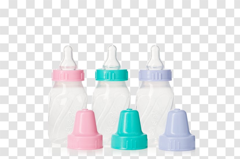 Plastic Bottle Glass Water Bottles - Feeding Transparent PNG