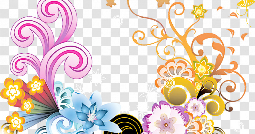 Floral Design Transparent PNG