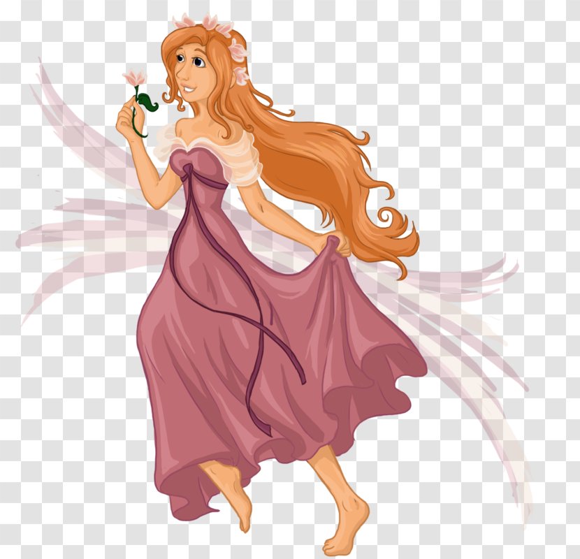 Fairy Animated Cartoon Figurine - Heart - Enchanted Giselle Transparent PNG