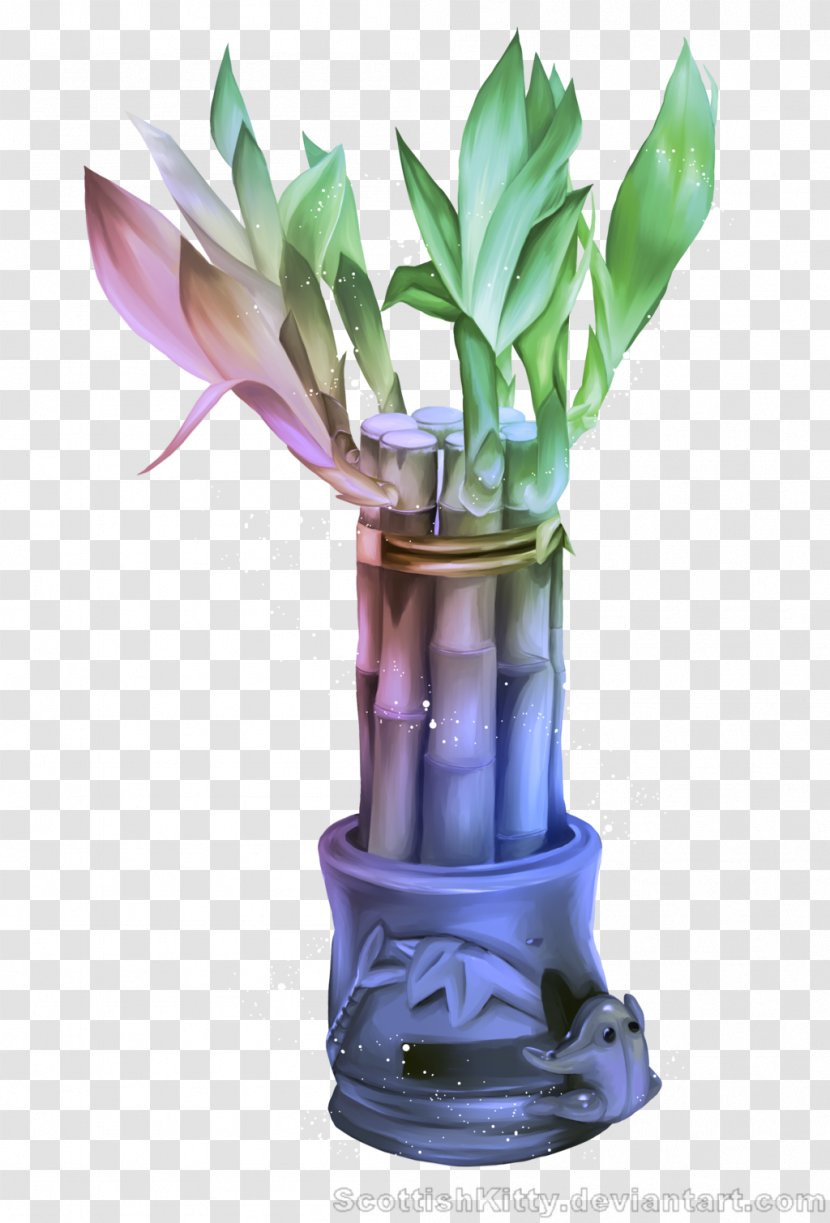 Plant Stem Vase Transparent PNG