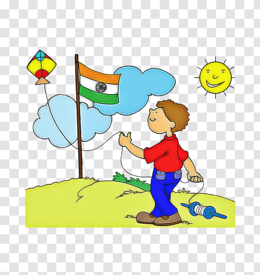 India Independence Day Republic - Cartoon - Play Child Transparent PNG