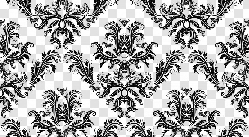 Vintage Ornament - Symmetry - Damask Vector Transparent PNG