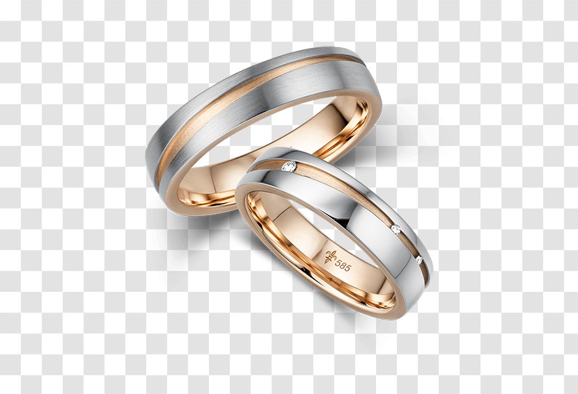 Wedding Ring Silver Białe Złoto Engraving - Platinum Transparent PNG