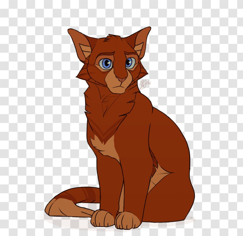 Cat Warriors Drawing Flametail Firestar - Animation Transparent PNG