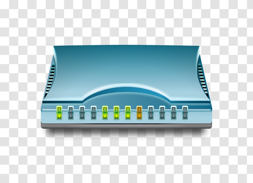 Modem Wireless Router - Electronic Device Transparent PNG
