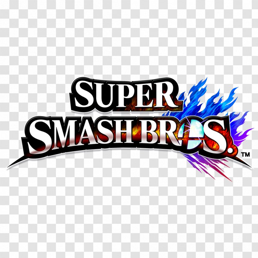 Super Smash Bros. For Nintendo 3DS And Wii U Logo Bros (NintendoWiiU) - Printing Transparent PNG