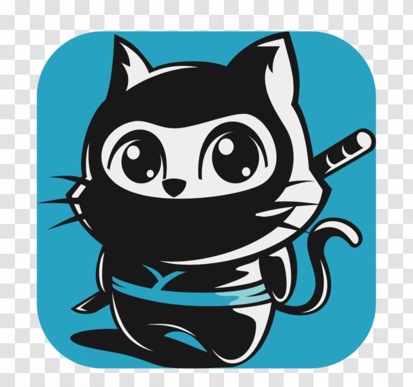 Ninja Cartoon - Music - Whiskers Drinkware Transparent PNG