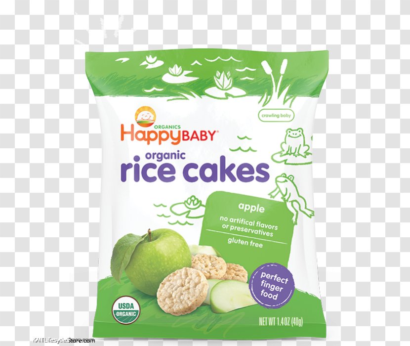 Rice Cake Baby Food Organic Happy Family Transparent PNG