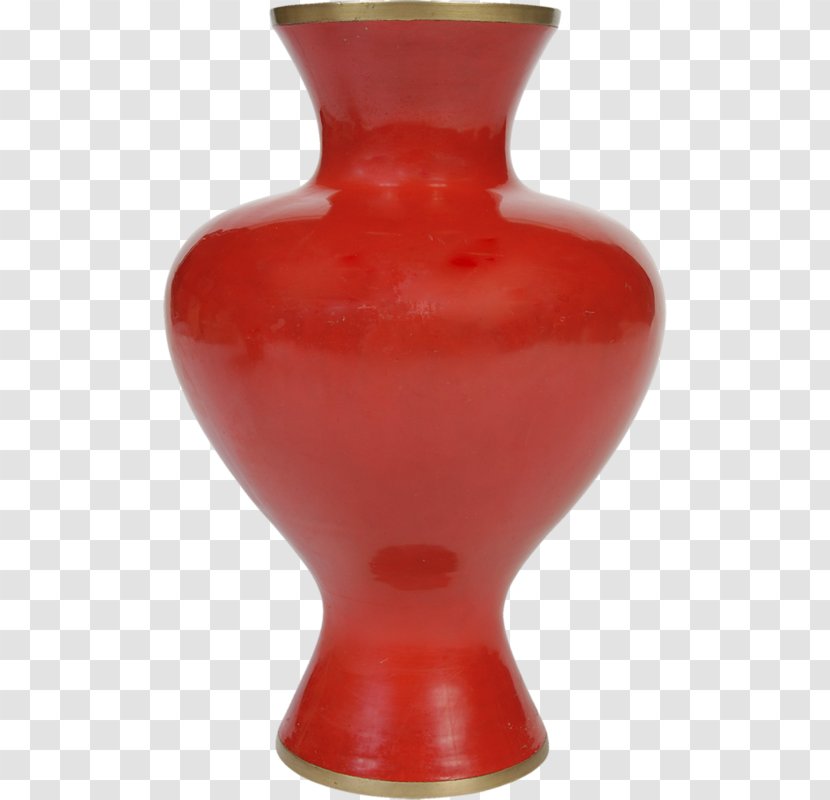 Jar Porcelain Vase - Red Transparent PNG