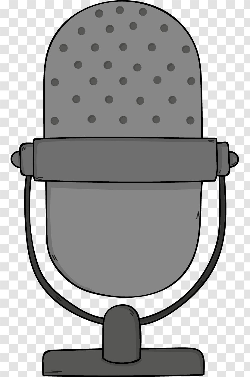 Microphone Elements, Hong Kong - Black And White - Hand-painted Graffiti Transparent PNG