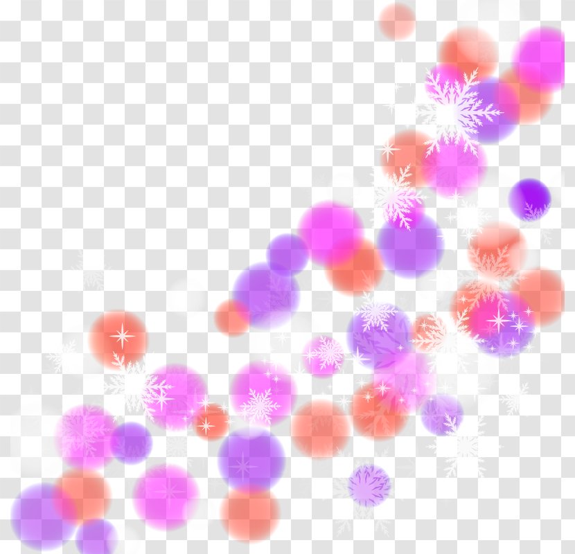 Light Halo - Pink - Snow Hazy Background Vector Elements Transparent PNG