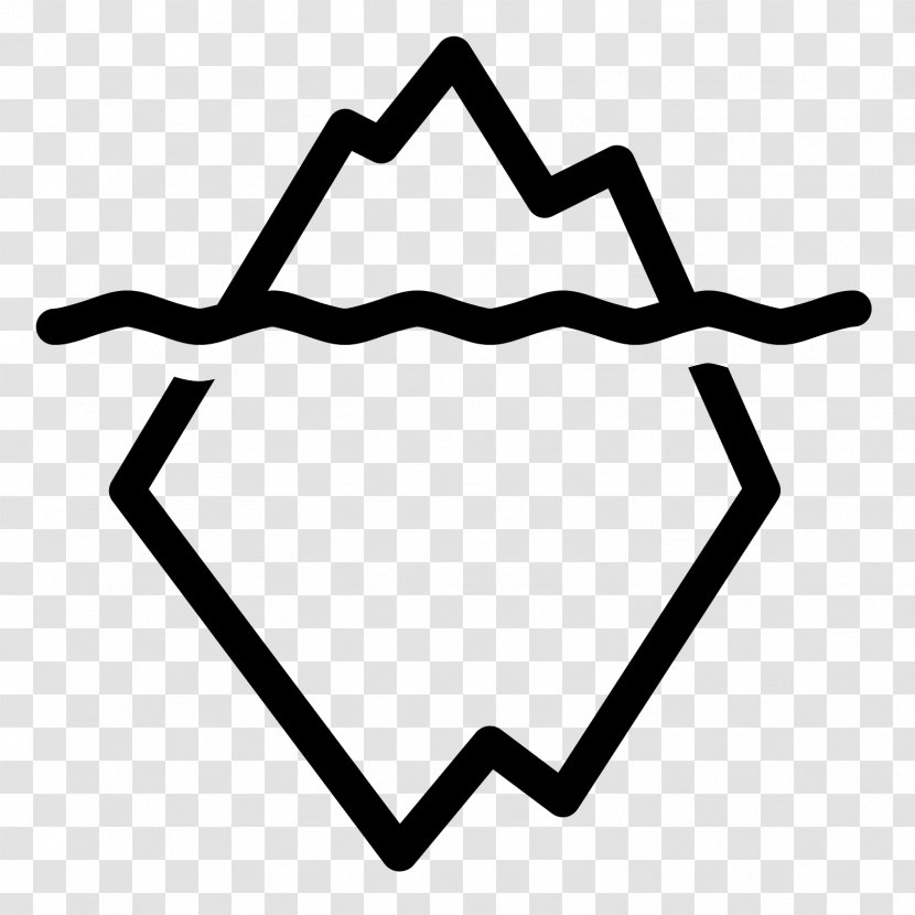 Iceberg Symbol Clip Art Transparent PNG