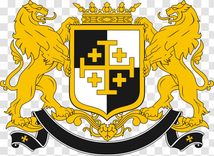 Coat Of Arms Georgia Kingdom Jerusalem Crest Sweden - Fictional Character - Arm Transparent PNG